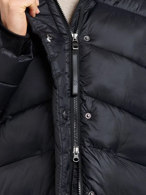 Didriksons kurtka MARION kolor czarny zimowa oversize 505921