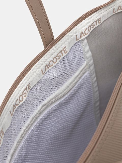 Lacoste torebka kolor beżowy NF2037PK