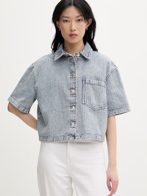 HUGO koszula damska jeansowa Gesila_1 - zdjęcie produktu nr 1