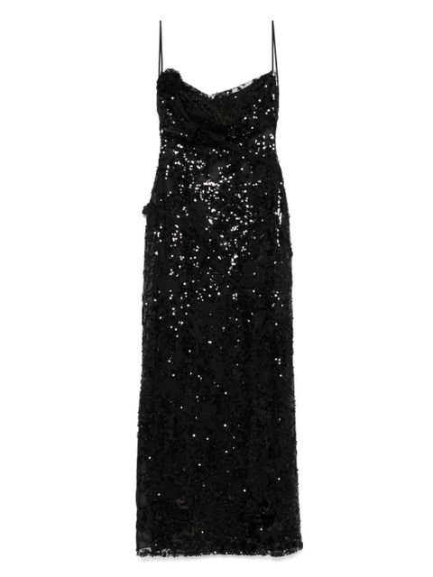 Coperni x Disney sequin-embellished maxi dress - Black - zdjęcie produktu nr 1