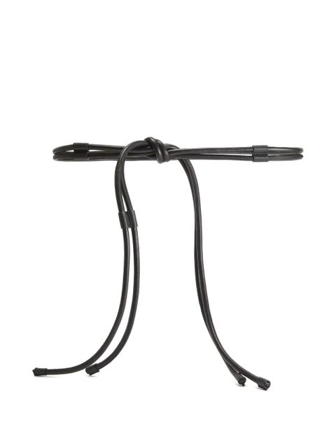 Max Mara knotted scout belt - Black - zdjęcie produktu nr 1