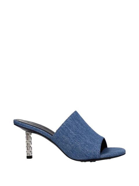 Givenchy G Cube chain denim sandals - Blue - zdjęcie produktu nr 1