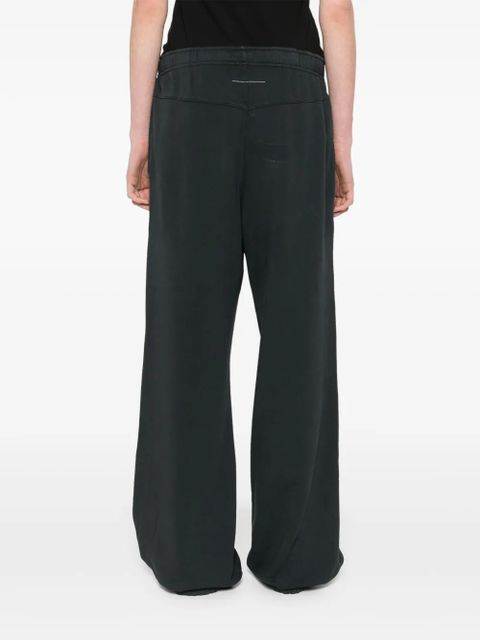 MM6 Maison Margiela Numbers-motif track pants - Grey