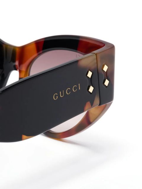 Gucci Eyewear cat-eye sunglasses - Brown