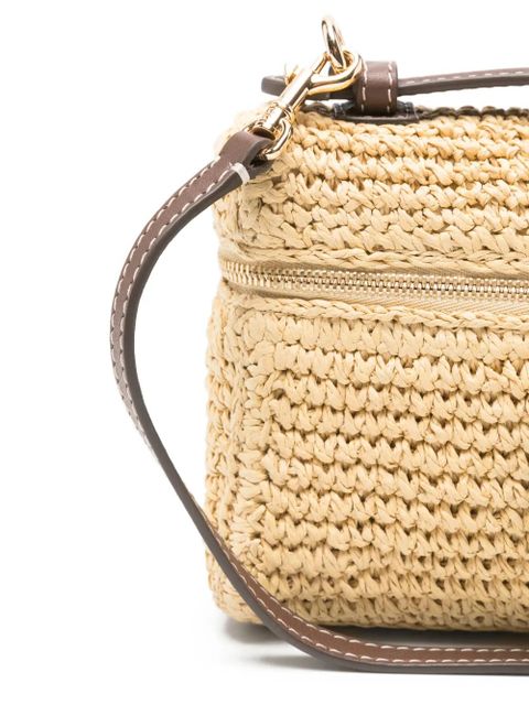 Tory Burch raffia mini bag - Neutrals