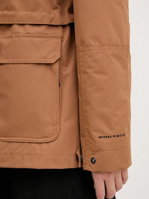 Columbia kurtka outdoorowa Drop Ridge IC kolor brązowy 2094761