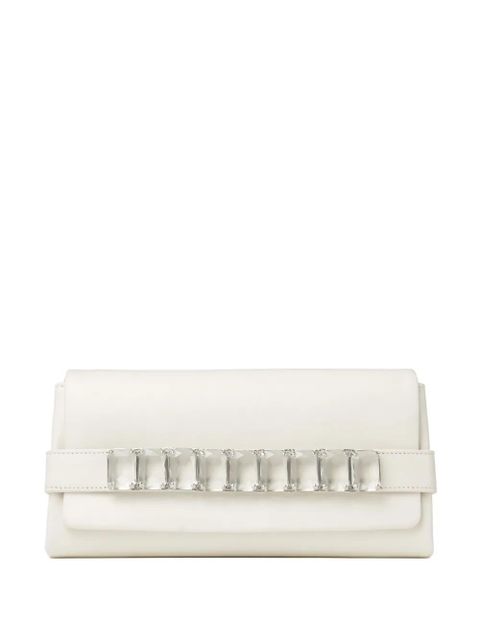 Jimmy Choo Kya clutch bag - White - zdjęcie produktu nr 1