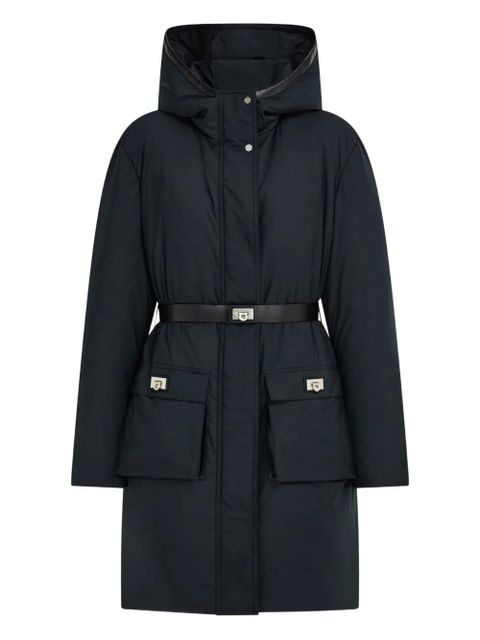 Ferragamo hooded belted parka - Black - zdjęcie produktu nr 1