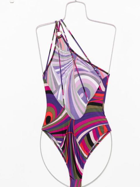 PUCCI one-shoulder swimsuit - Purple