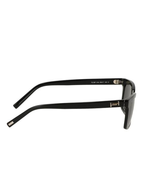 Tod's rectangle-frame sunglasses - Black