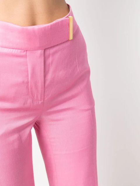 TOM FORD high-rise wide-leg trousers - Pink