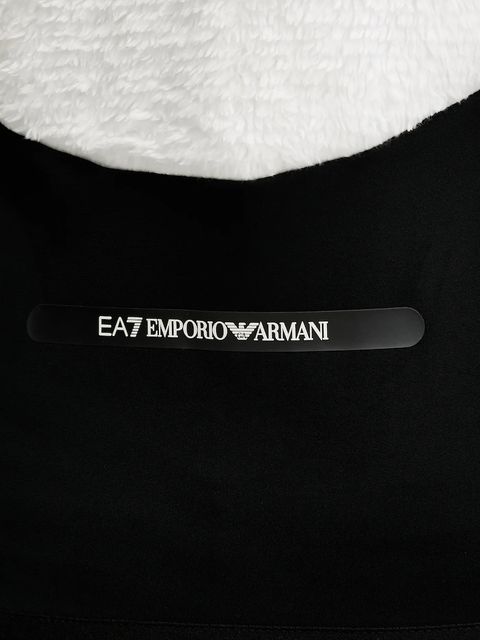 EA7 Emporio Armani bluza sportowa damska kolor biały gładka AF14796.7W000385