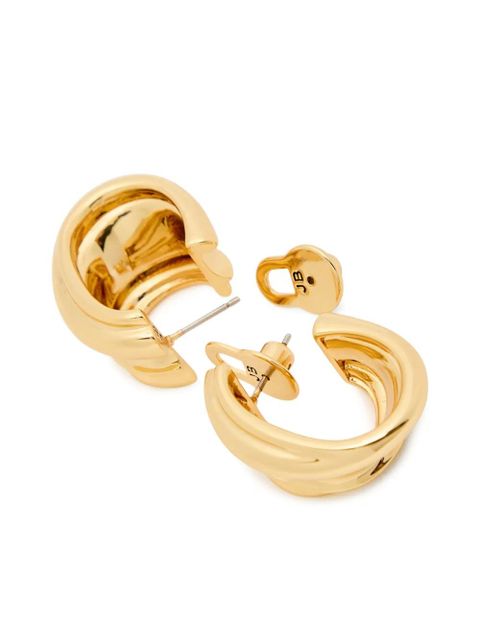 Jenny Bird Leona hoop earrings - Gold - zdjęcie produktu nr 2