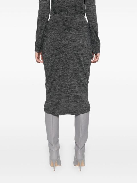 MARANT ÉTOILE Ilis midi skirt - Grey