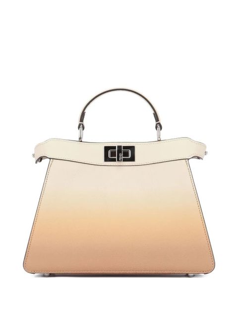 FENDI small Peekaboo gradient-effect tote bag - Neutrals - zdjęcie produktu nr 2