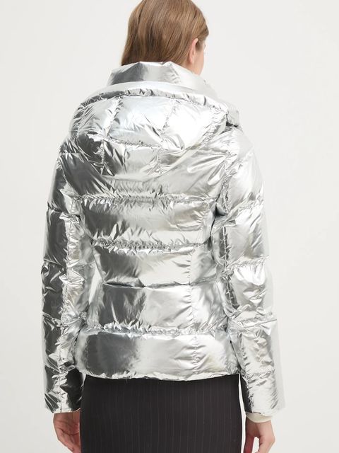 MACKAGE kurtka puchowa damska kolor srebrny zimowa MADALYN-M