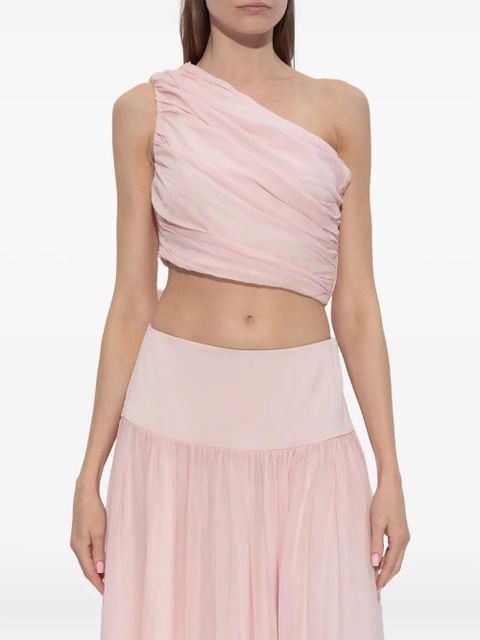 Posse Solene one-shoulder draped top - Pink - zdjęcie produktu nr 2