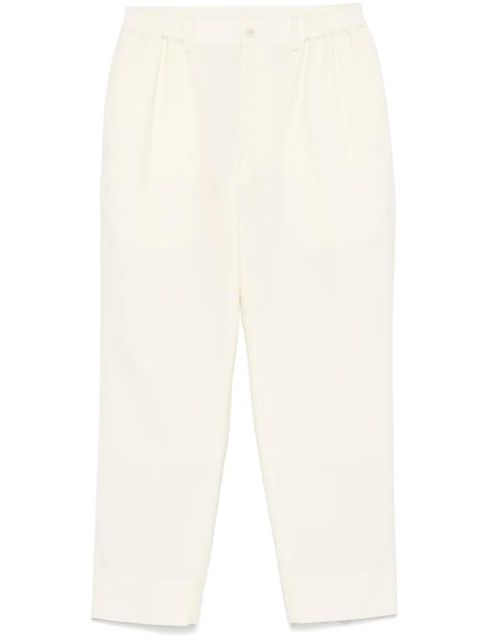 Comme Des Garçons tapered trousers - White - zdjęcie produktu nr 1