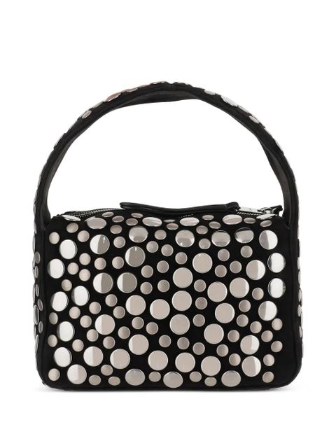 KHAITE small studded top-handle bag - Black - zdjęcie produktu nr 2