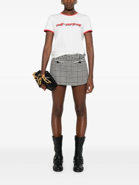 Self-Portrait logo-print T-shirt - White - zdjęcie produktu nr 2