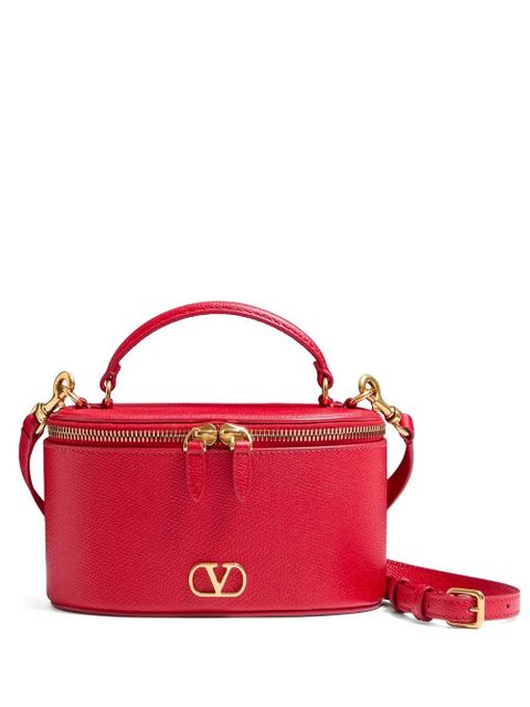 Valentino Garavani mini VLogo signature vanity bag - Red - zdjęcie produktu nr 1