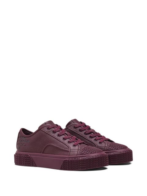 Marc Jacobs embossed-logo platform sneakers - Purple - zdjęcie produktu nr 2