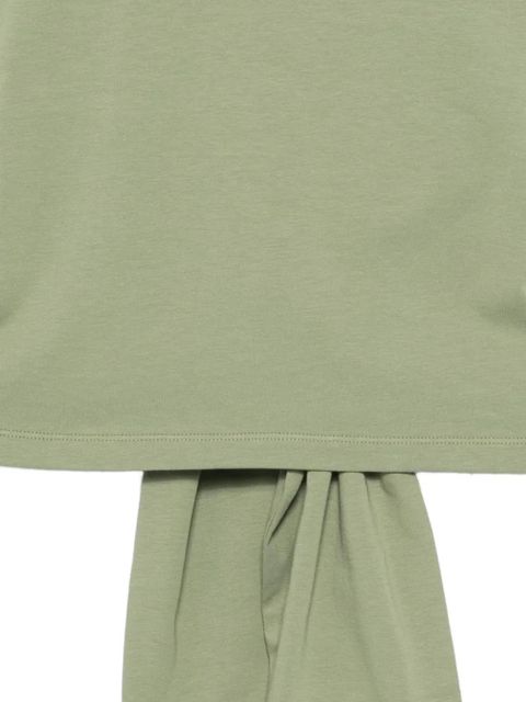 Ba&Sh tie-back cut-out T-shirt - Green
