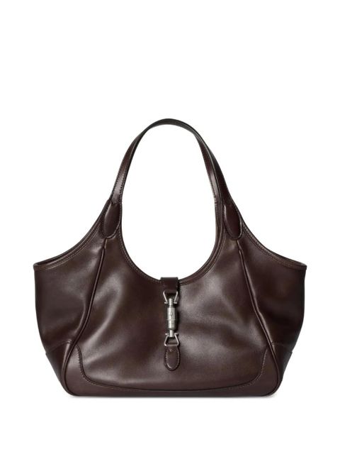 Gucci Mercato piston-closure shoulder bag - Brown - zdjęcie produktu nr 1