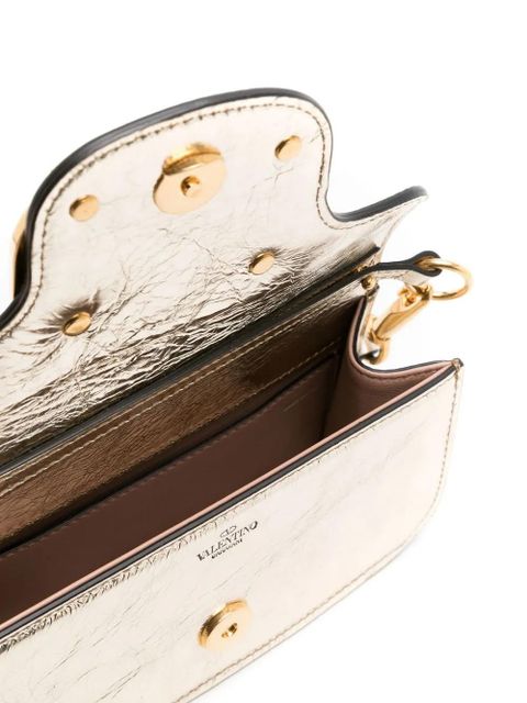 Valentino Garavani small Locò shoulder bag - Metallic