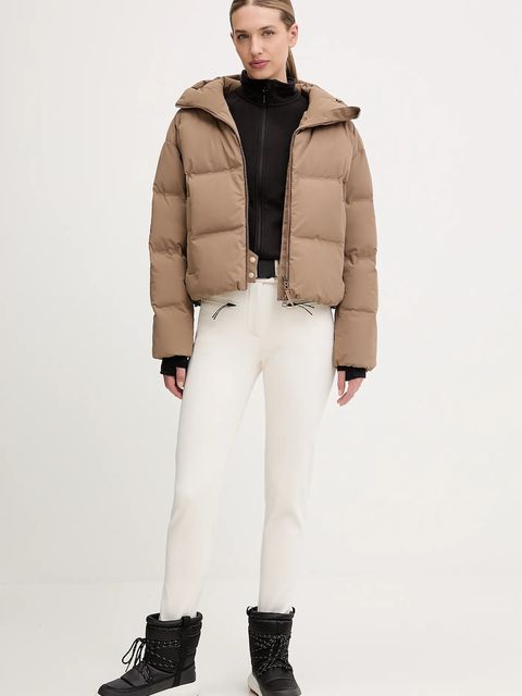 BOSS spodnie kolor beżowy 50544377