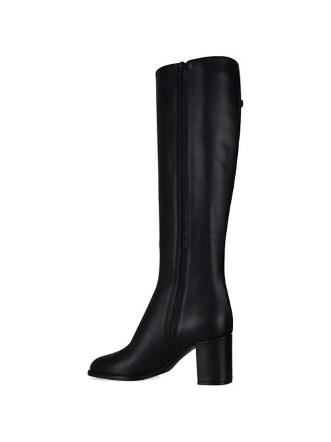 Valentino Garavani VLogo Signature knee-high boots - Black
