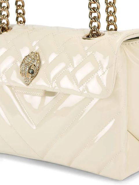 Kurt Geiger London torebka skórzana Kensington kolor beżowy 5021542309