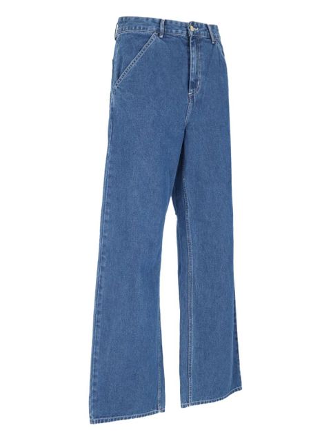 Carhartt WIP logo-patch jeans - Blue
