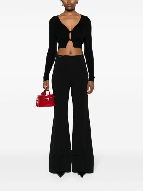 Jacquemus Apollo flared trousers - Black