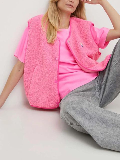 American Vintage press-stud gilet - Pink - zdjęcie produktu nr 2