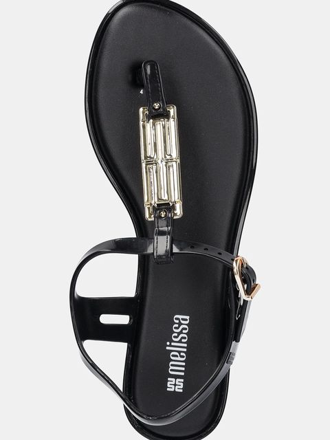 Melissa sandały MELISSA SOLAR M CHIC AD damskie kolor czarny M 35907 BB105