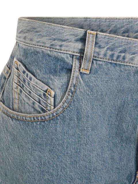 The Attico pocket-detail jeans - Blue