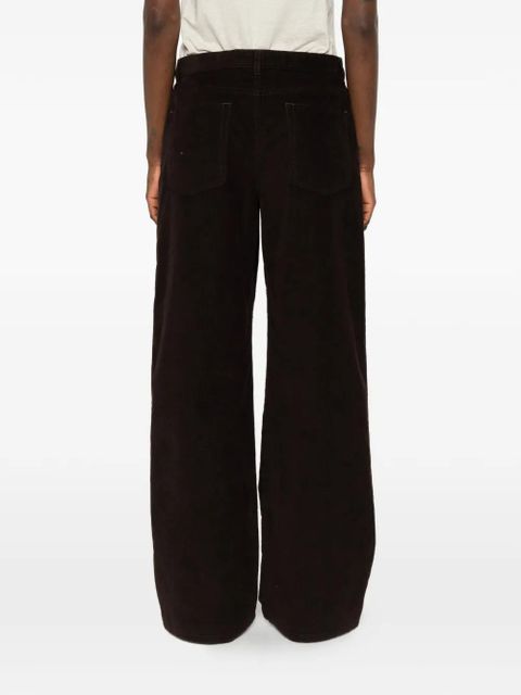 The Row Eglitta corduroy trousers - Brown