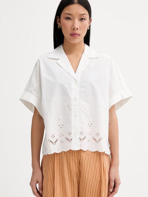 Marc O'Polo koszula damska bawełniana - zdjęcie produktu nr 1