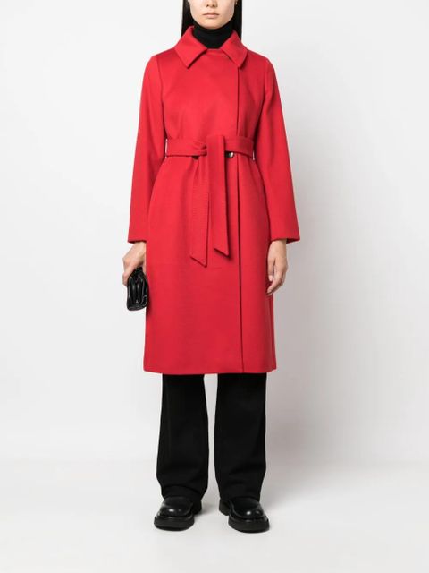 Max Mara BCollag double-breasted belted coat - Red - zdjęcie produktu nr 2