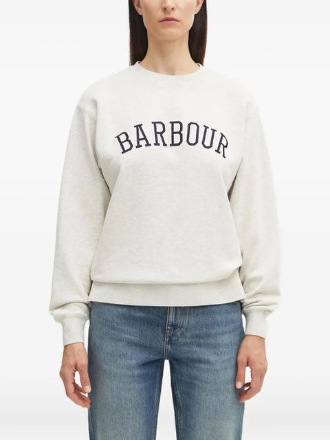 Barbour Northumberland logo crew-neck sweater - Neutrals - zdjęcie produktu nr 1