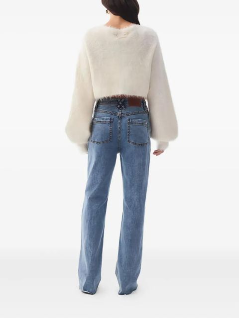 Aje Celine buttoned cardigan - Neutrals