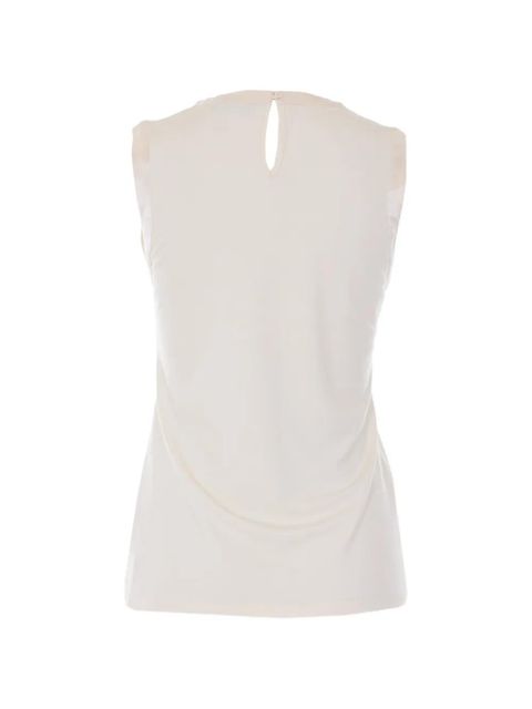 Eleh crew-neck sleeveless top - White - zdjęcie produktu nr 2