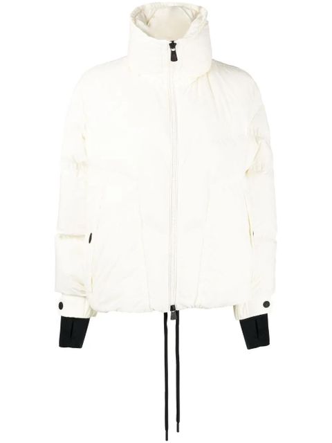 Moncler Grenoble Cluses zip-up puffer jacket - White - zdjęcie produktu nr 1