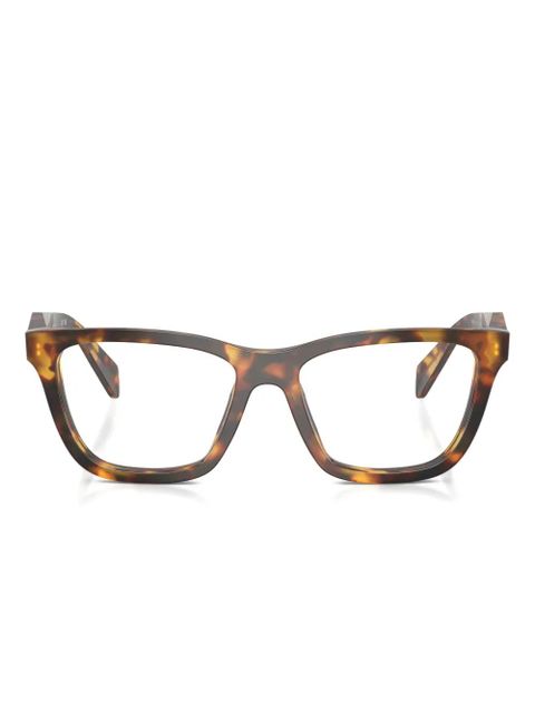 Prada Eyewear square-frame glasses - Brown