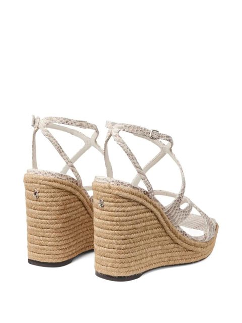 Jimmy Choo 110mm Ayla sandals - Neutrals