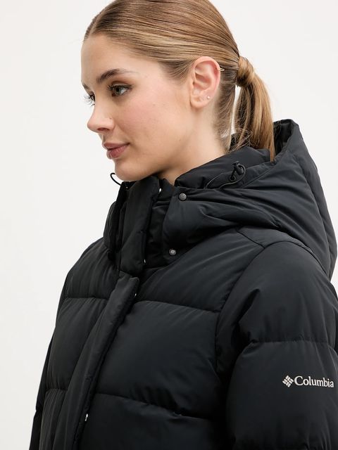 Columbia kurtka puchowa Amaze Puff kolor czarny zimowa 2133714