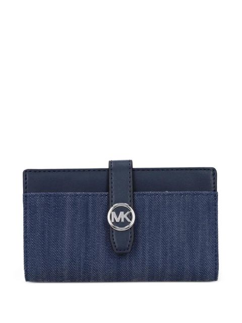 Michael Kors Greenwich denim wallet - Blue - zdjęcie produktu nr 1
