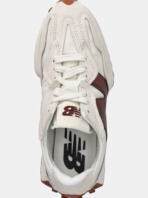 New Balance sneakersy skórzane 327 kolor beżowy U327WKM