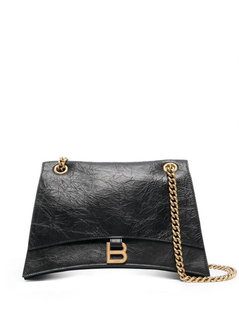 Balenciaga medium Crush chain-strap shoulder bag - Black - zdjęcie produktu nr 1